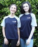 Navy/Grey T-shirt - MND NSW logo